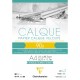 CLAIREFONTAINE Papier calque en bloc 21 X 29,7 90/95 G