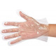 Gants en plastique