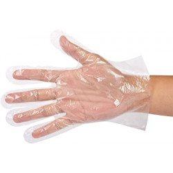 Gants en plastique