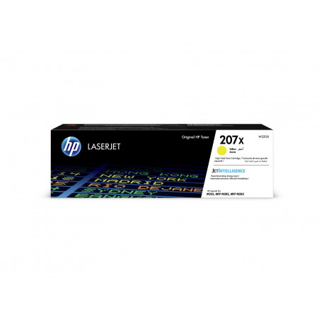 HP 207X Jaune Cartouche Toner W2212X