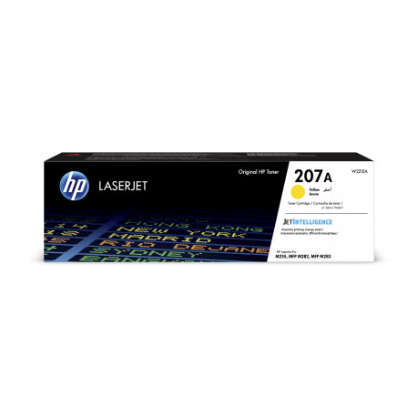 HP Cartouche Toner 207A Jaune 1 250 pages