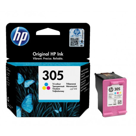 HP Cartouche d'encre HP 303 trois couleurs authentique