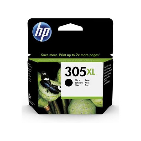 HP 305XL Cartouche d'encre Noir authentique grande capacité (3YM62AE)