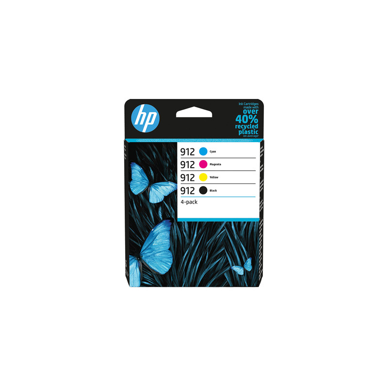 HP 912 Pack Noir/Cyan/Magenta/Jaune