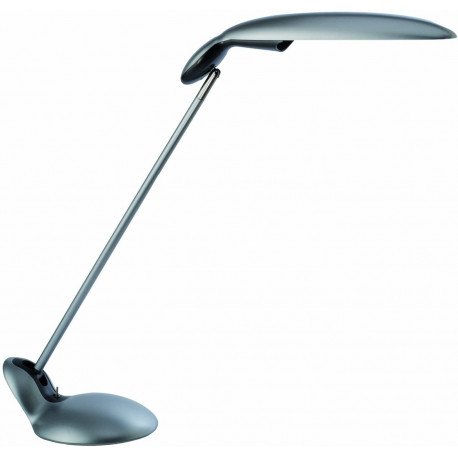ALBA Fluopop M Lampe de bureau fluorescente poppins gris métal