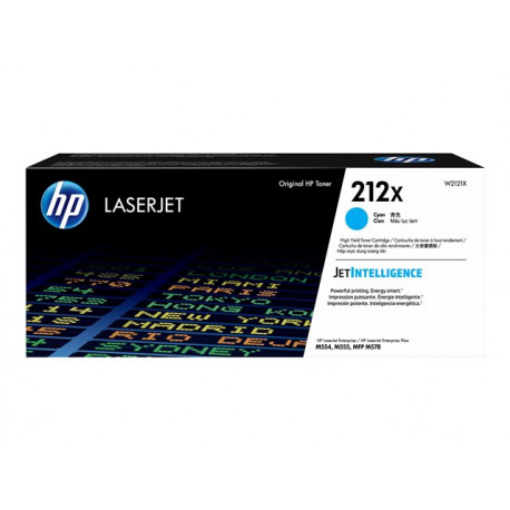 HP Toner Grande Capacité 212X Cyan 10 000 pages