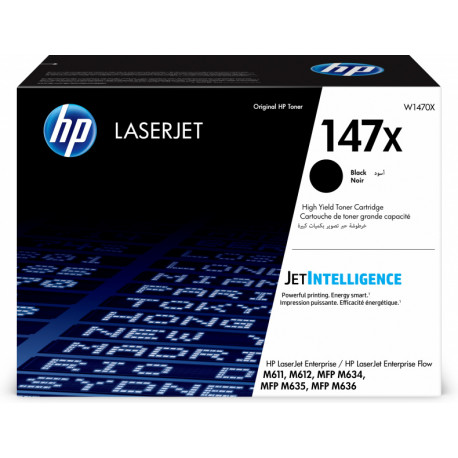 HP 147X - Toner Noir Original - W1470X -25200 pages