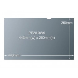 3M Filtre de confidentialité 20 pouces 16/9 Noir - PF20.0W9