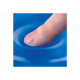 FELLOWES Tapis de souris avec repose poignet bleu - Gamme gel crystals