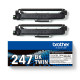 BROTHER TN247BK Toner Noir Original Haute Capacité