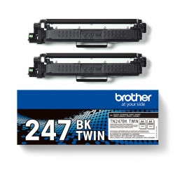 BROTHER TN247BK Toner Noir Original Haute Capacité