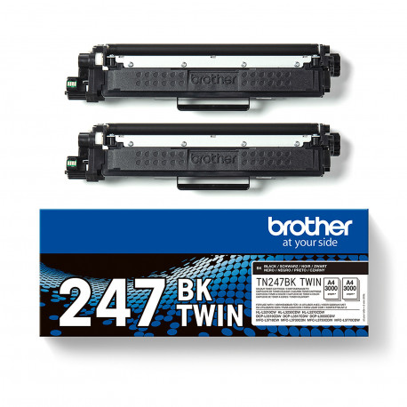 BROTHER TN247BK Toner Noir Original Haute Capacité