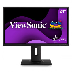 Viewsonic VG2440 Ecran 24" Noir FHD LED - Inclinaison double Pivot Pieds reglables Hauteur