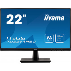 IIYAMA ProLite XU2294HSU-B1 - Ecran 21,5" - LED - 16 9 - DisplayPort - HDMI VGA USB