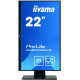 IIYAMA ProLite XUB2292HS-B1 - Ecran 21,5" - IPS 16 9 - 1920x1080 - VGA HDMI DisplayPort