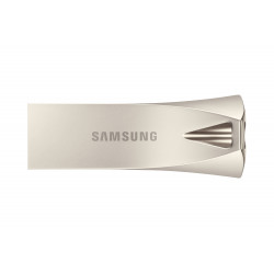 CLE USB SAMSUNG 128G USB 3.1 BAR PLUS - CHAMPAGNE SILVER VITESSE LECTURE JUSQU'A 300Mo S MUF-128BE3 APC