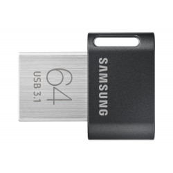 CLE USB SAMSUNG 64G USB 3.1 FIT PLUS - FLASH DRIVE VITESSE LECTURE JUSQU'A 200Mo S MUF-64AB APC