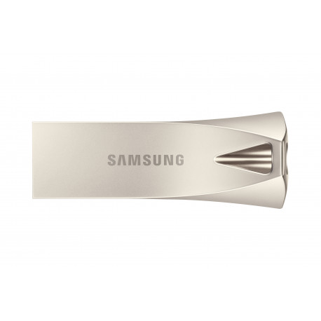 CLE USB SAMSUNG 64G USB 3.1 BAR PLUS - CHAMPAGNE SILVER VITESSE LECTURE JUSQU'A 200Mo S MUF-64BE3 APC