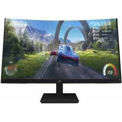 Moniteur 32'' HP X32c 16 9 1ms MPRT (avec overdrive) 165Hz VA 1500R FHD 1920 x 1080 Freesync Premium 350Nits