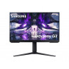 SAMSUNG Ecran 24'' Gaming Odyssey G3A Noir Full HD VA 1ms 165 Hz. AMD FreeSync. Pied modulable Hauteur, Pivotant, Rotatif