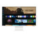 SAMSUNG Ecran 32" Smart Monitor M8 - UHD 4K - 4ms 400cd m² 3000 1 - HDR10 - HDMI - USB-C - 60Hz Rég Incli et Haut - Webcam