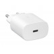CHARGEUR SECTEUR ULTRA RAPIDE 25W USB Type-C to Type-C 1m Blanc avec cable SAMSUNG EP-TA800XWEGWW
