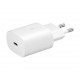 CHARGEUR SECTEUR RAPIDE 25W Port USB Type-C - COULEUR Blanc Sans câble. SAMSUNG EP-TA800NWEGEU