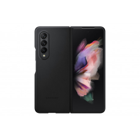 Galaxy Z Fold3 5G Coque en cuir Noir SAMSUNG - EF-VF926LBEGWW