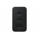 Chargeur pour PC Ultra Rapide TRIO 65W, 2x Ports USB Type C & 1x USB Type A (sans câble) Coloris Noir Samsung