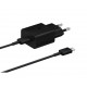Chargeur Secteur 15W USB C (avec câble) Coloris Noir SAMSUNG EP-T1510XBEGEU