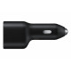 Chargeur Allume Cigare Ultra Rapide 40W (sans câble) Coloris Noir SAMSUNG EP-L4020NBEGEU