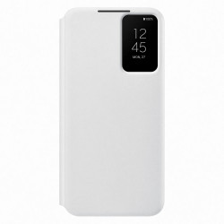 Galaxy S22+ Smart Clear View Cover Blanc SAMSUNG - EF-ZS906CWEGEW