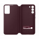 Galaxy S22+ Smart Clear View Cover Bordeaux SAMSUNG - EF-ZS906CEEGEW