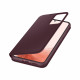 Galaxy S22+ Smart Clear View Cover Bordeaux SAMSUNG - EF-ZS906CEEGEW