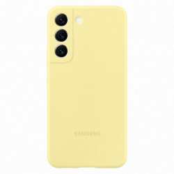 Galaxy S22 Coque Silicone Jaune SAMSUNG - EF-PS901TYEGWW