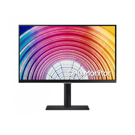 SAMSUNG Ecran 24'' SAMSUNG 2560x1440 IPS Bords ultra-fins HDMI DP USB Cable HDMI Lumière bleue Inclinable et pivotable