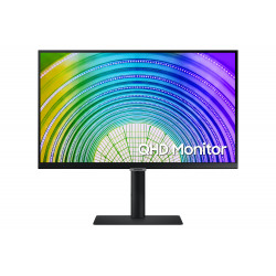 SAMSUNG Ecran 24'' 2560x1440 IPS Bords ultra-fins 300cd m2 5ms HDMI DP USB Cable HDMI USB Type-C Lumière bleue Inclinable