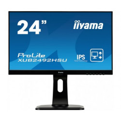 Moniteur IIYAMA 24 IPS 16 9 4ms 1920x1080 ULTRA MINCE HPs VGA HDMI DisplayPort