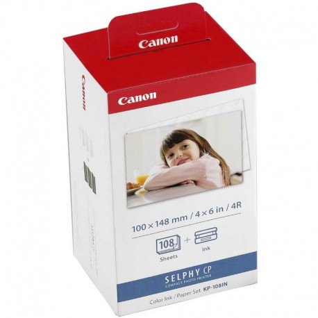 Canon KP-180IN kit encre + papier photo