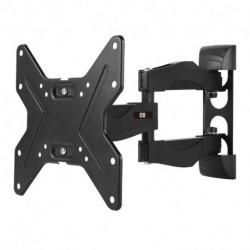 Support TV orientable 26" à 40" VESA 200 x 200 à 2 bras