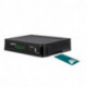 DAEWOO Décodeur satellite DVB S/S2 - TNT SAT - avec carte d'abonnement incluse - avec télécommande