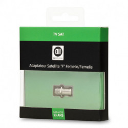 Adaptateur fiche "F" femelle