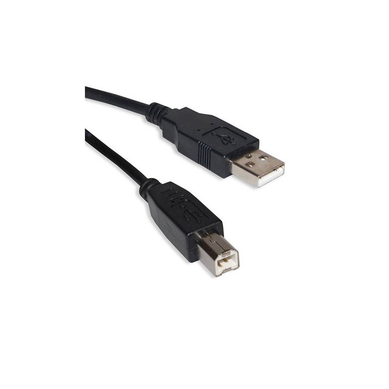 Câble USB-A / USB-B pour imprimante - 1,8m