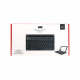 WE Clavier Bluetooth universel avec fonction support pour tablette/smartphone - Noir