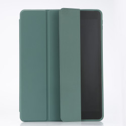 Etui folio WE pour tablette iPad 10.2" - Fonction support - Dos transparent - Support stylet - Vert sapin