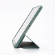 Etui folio WE pour tablette iPad 10.2" - Fonction support - Dos transparent - Support stylet - Vert sapin