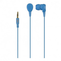 Ecouteurs intras bleu - 1,20m