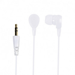 Ecouteurs intras blanc - 1,20m