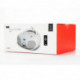 Lecteur Radio CD-MP3 avec télécommande - connexion Bluetooth 2*2W - Blanc