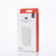 WE Batterie de secours 5000mAh - 2 ports USB A - 5V/2.1A - Sortie totale 10.5W - Blanc